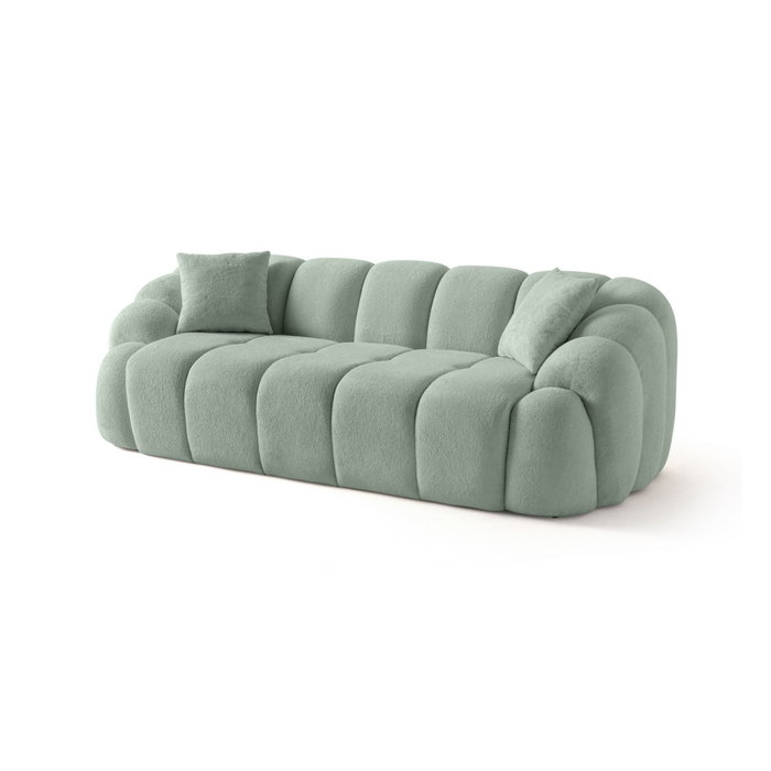 Atelier Del Sofa Octavio - Sofá de 3 plazas Turquesa Atelier Del Sofa Octavio - Sofá de 3 plazas Turquesa